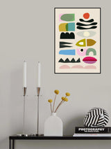 Nord No2 Poster och Canvastavla