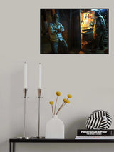 A streetside workshop Poster och Canvastavla