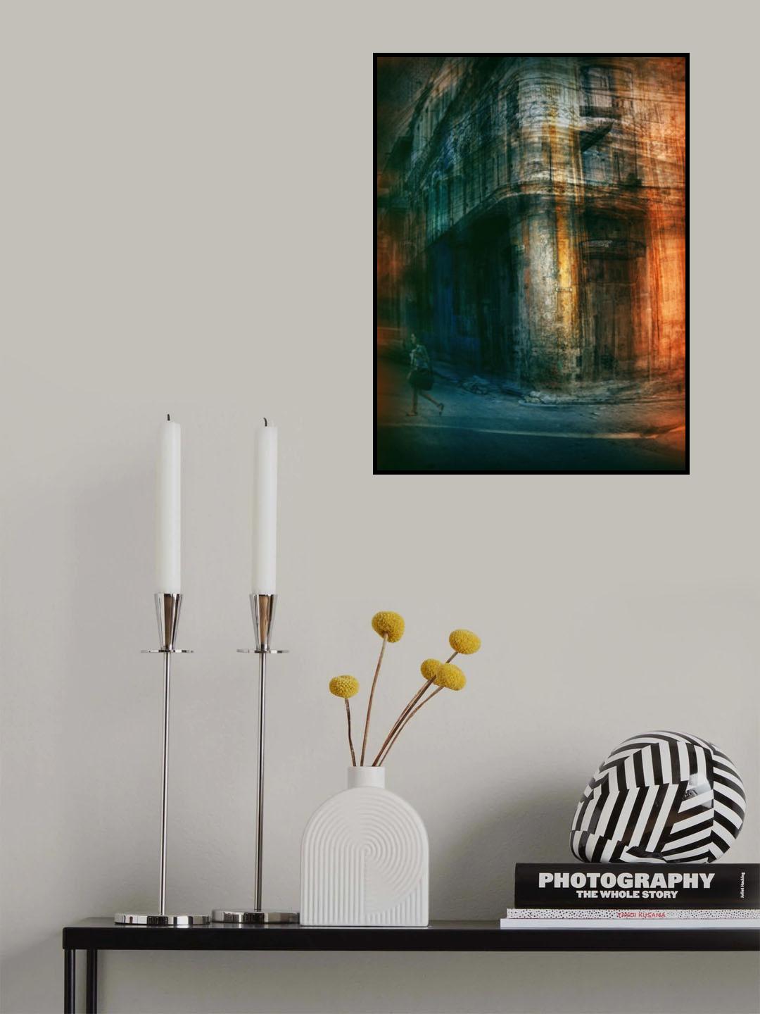 Muralla Street Poster och Canvastavla