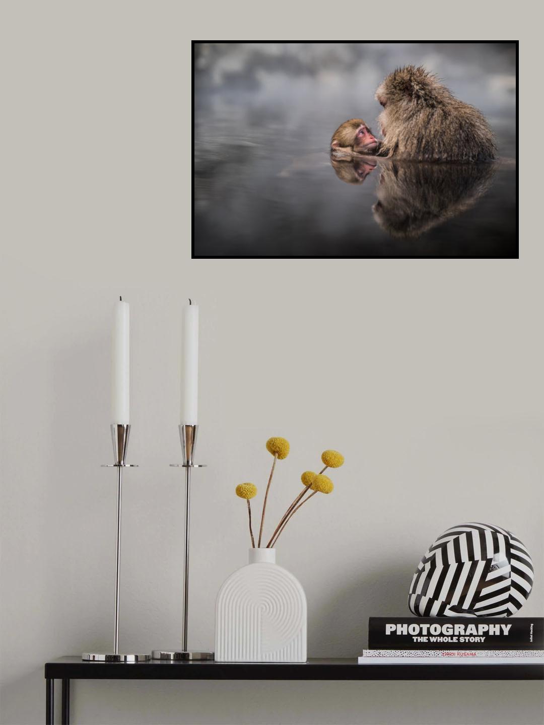 mother-infant bonding Poster och Canvastavla