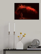 The Red Ballerina Poster och Canvastavla