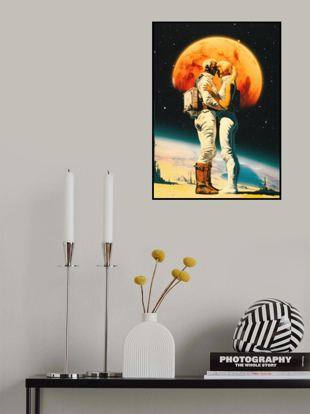 Intergalactic Love Poster och Canvastavla