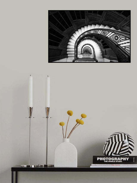Staircase Poster och Canvastavla