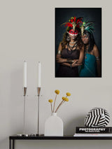 TRIBAL DUO Poster och Canvastavla