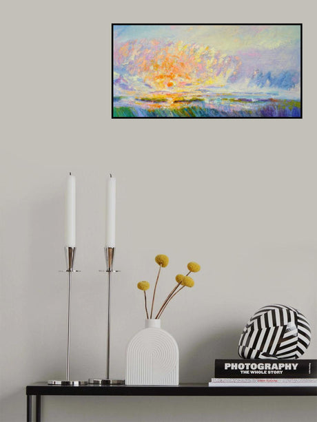 Ribbons in the Sky Poster och Canvastavla