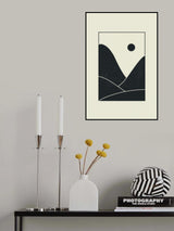 Minimal Mountains #4 Poster och Canvastavla
