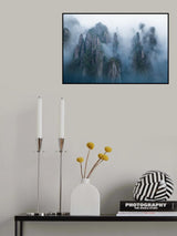 Clouds of Mount Sanqing Poster och Canvastavla