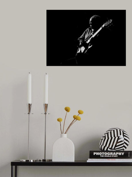 Guitarist Poster och Canvastavla