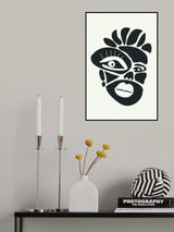 Abstract Faces Series #1 Poster och Canvastavla