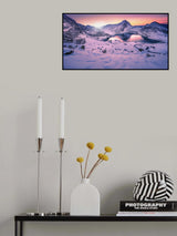 Lake in the snow Poster och Canvastavla