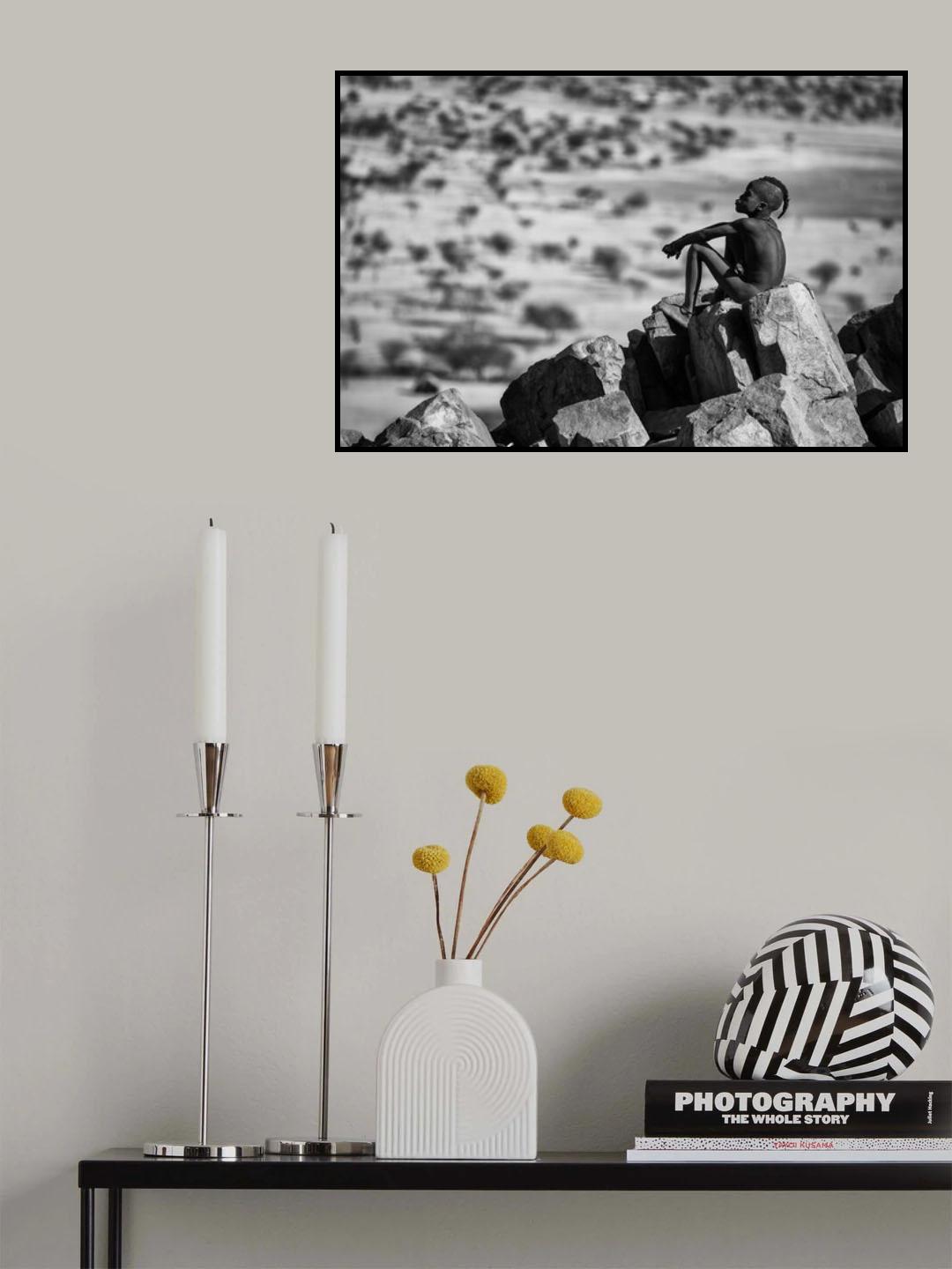 Guardian of the Kaokoland Poster och Canvastavla