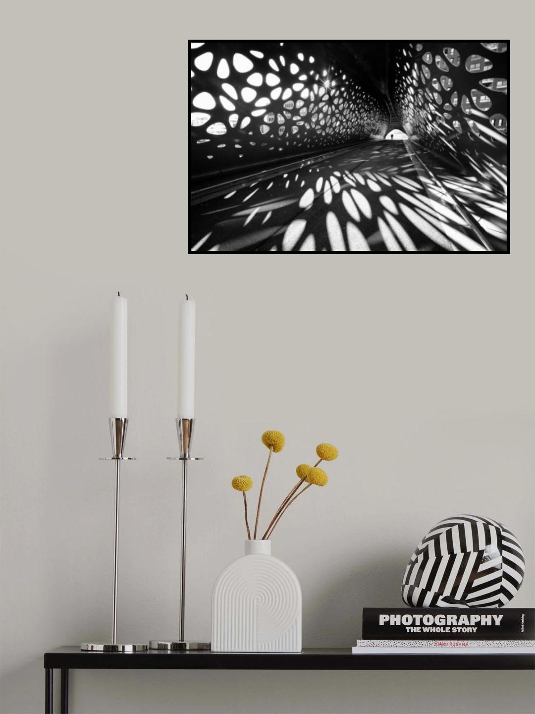 Parkbrug Poster och Canvastavla