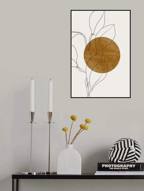 Plant and Sun Poster och Canvastavla