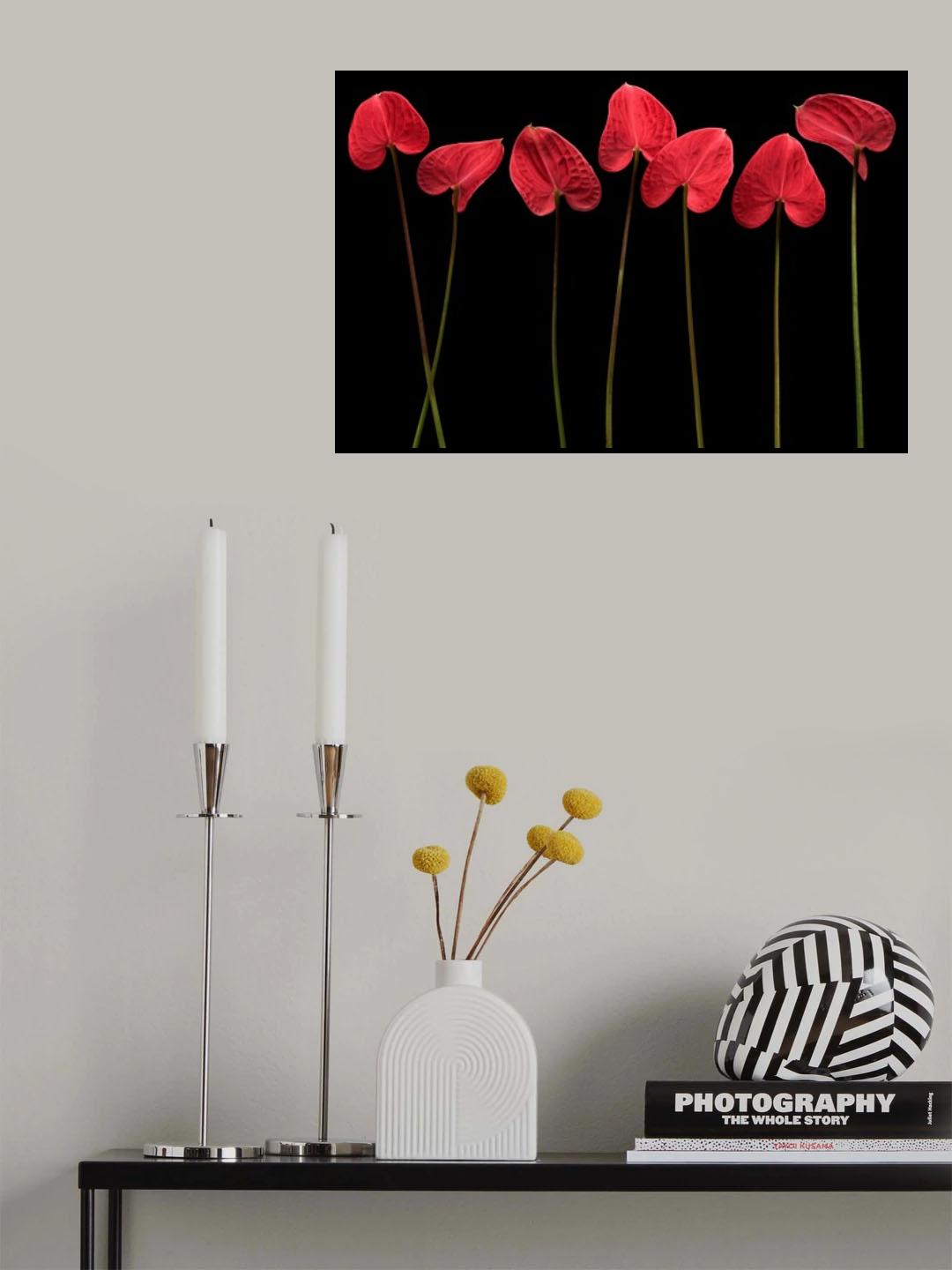 Botanical hearts Poster och Canvastavla