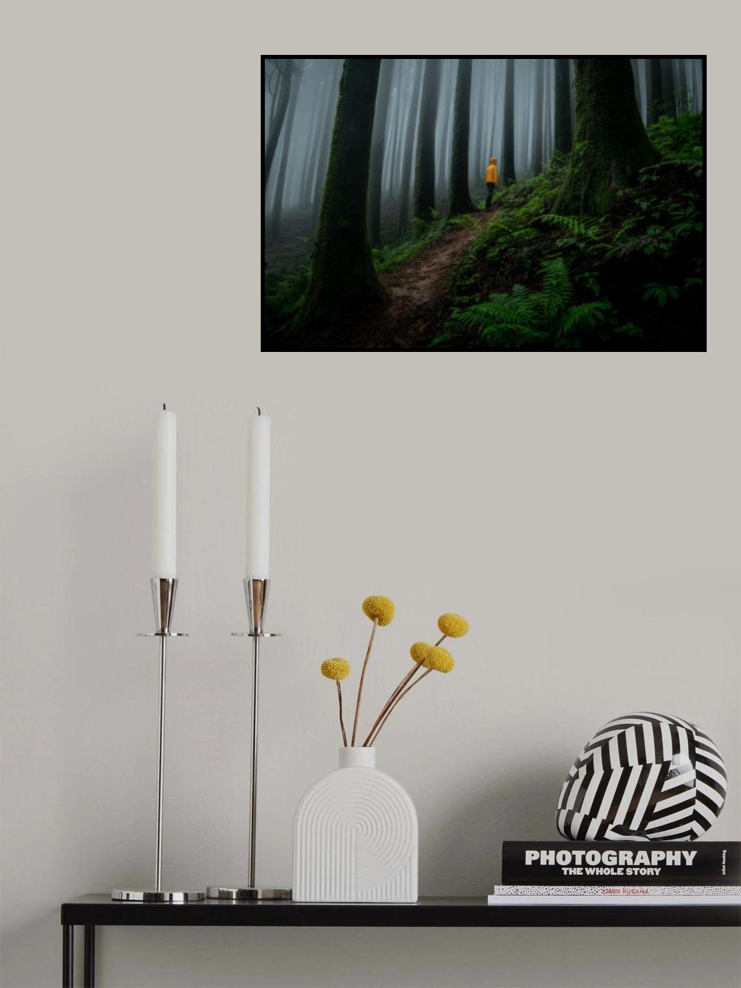 The man in the woods Poster och Canvastavla