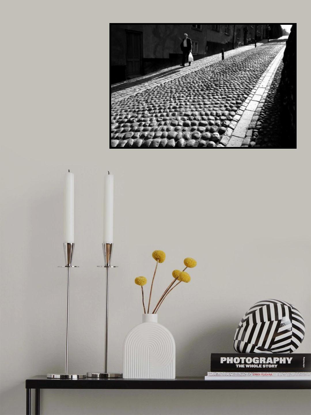Downwards Poster och Canvastavla