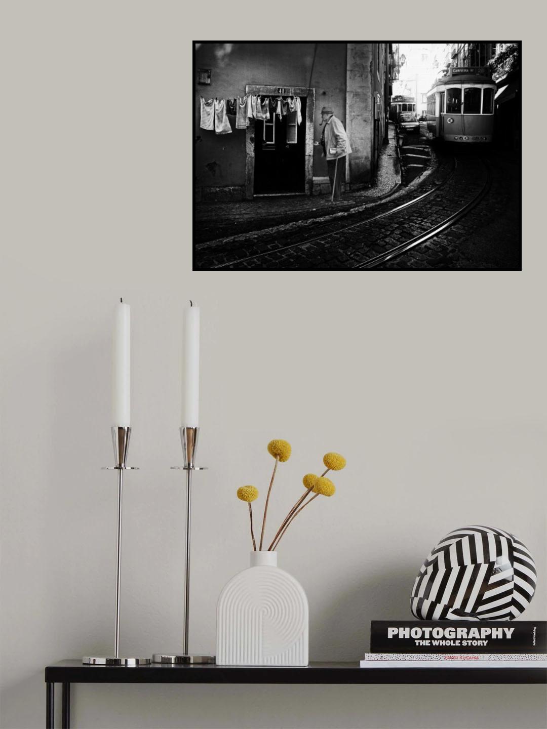 Around The Corner Poster och Canvastavla