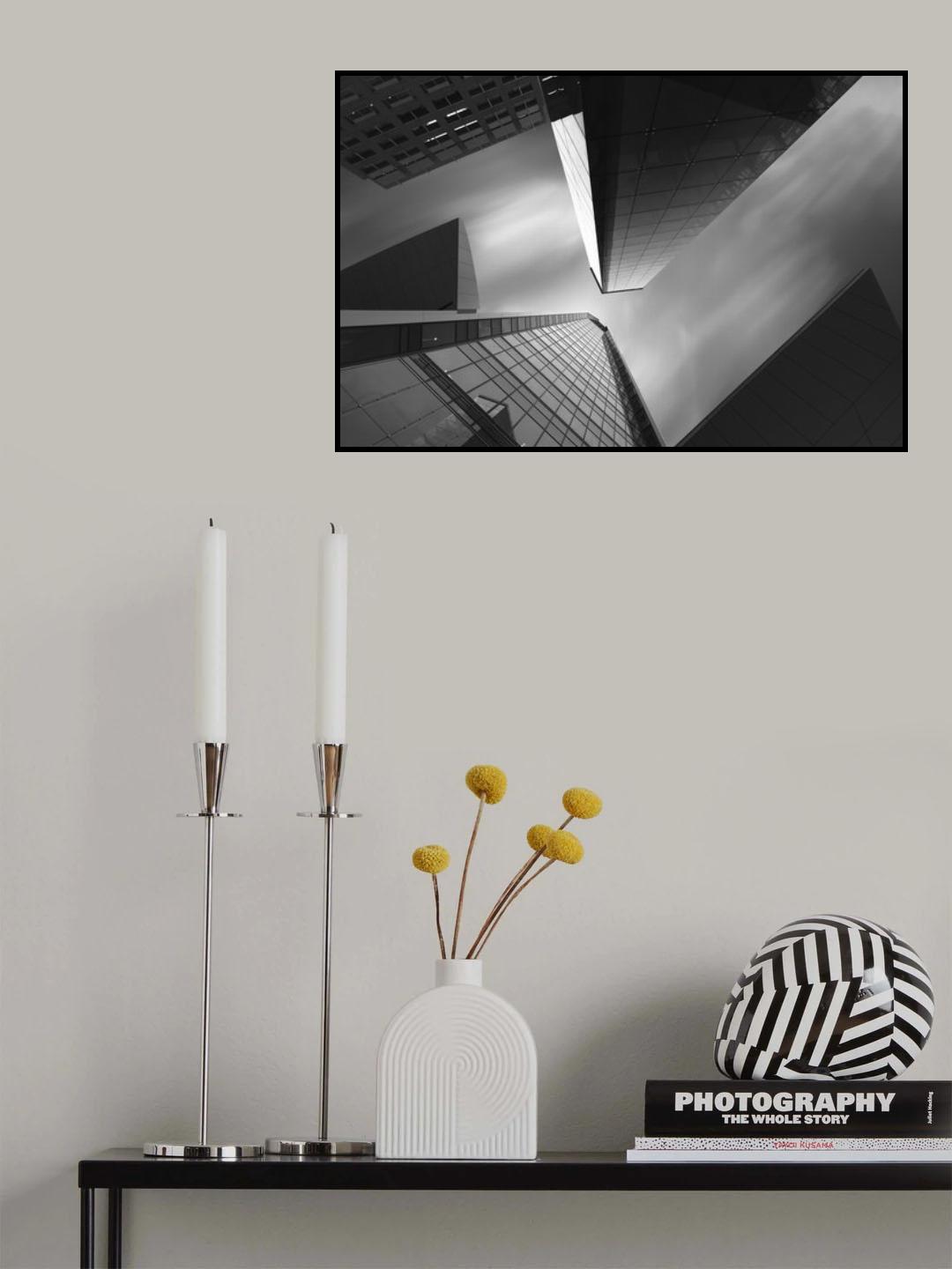 SAWTOOTH B/W Poster och Canvastavla
