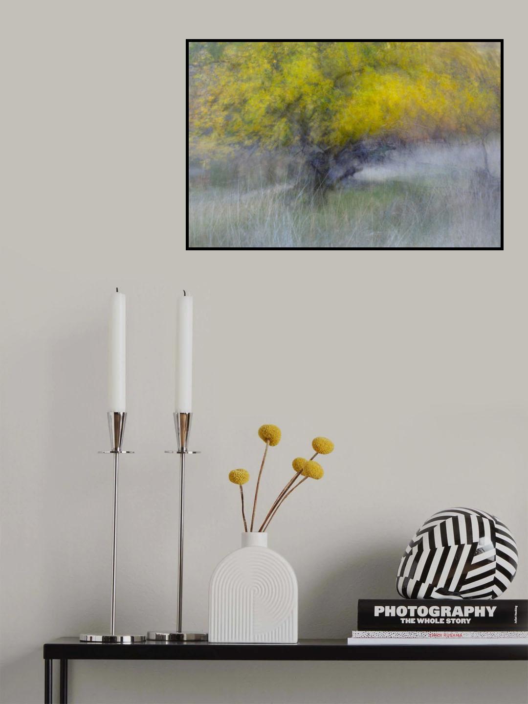 The Tree in the Fall Poster och Canvastavla