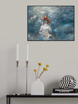 blue forest Poster och Canvastavla