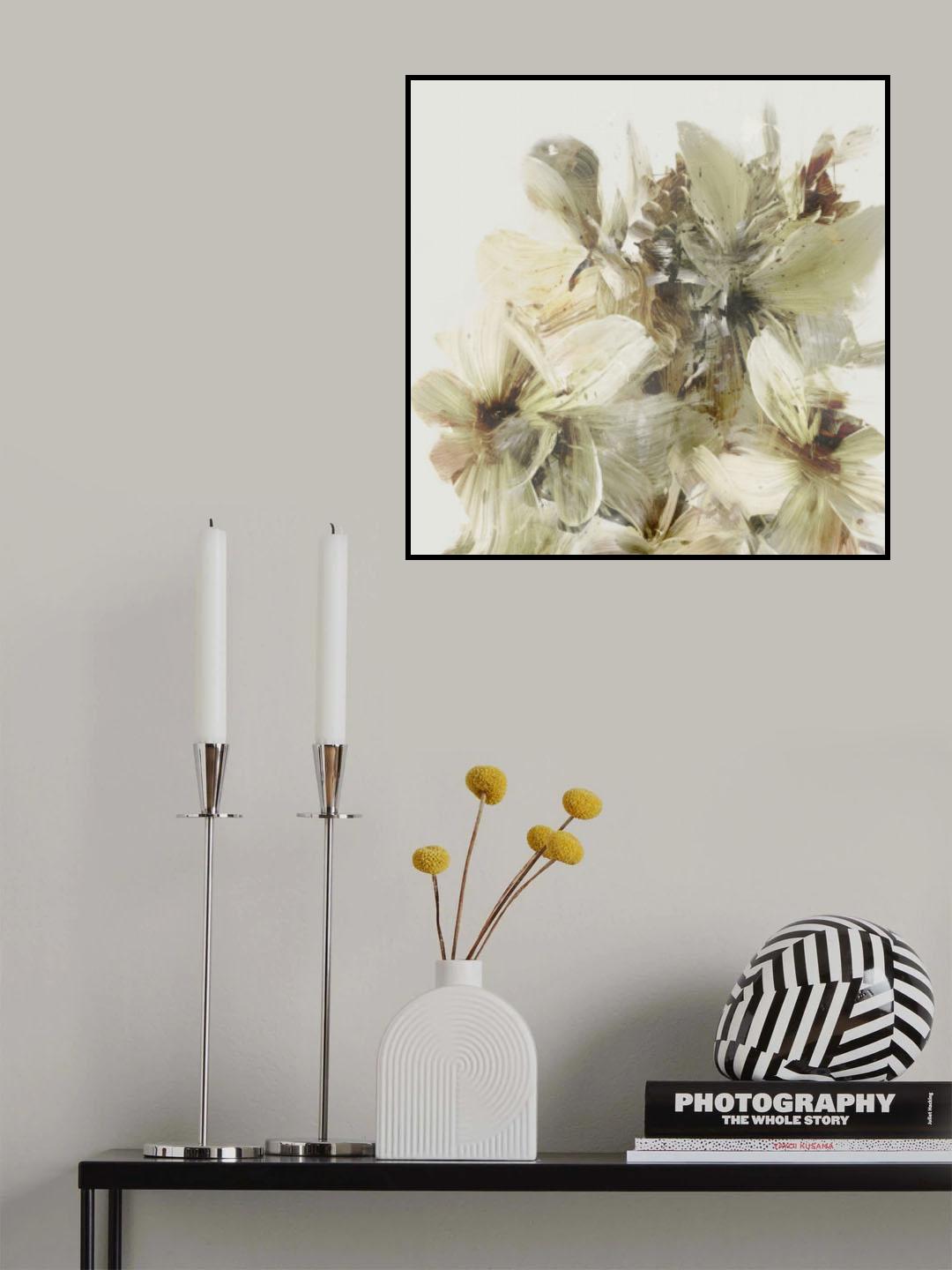 Hill Flowers Poster och Canvastavla