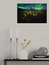 Búðakirkja Poster och Canvastavla