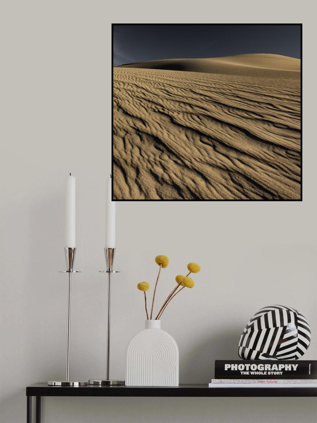 Rivulets of Sand Poster och Canvastavla
