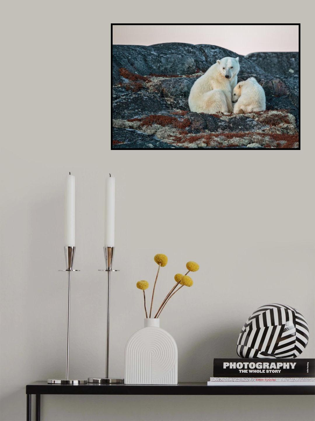 Mother &amp; Son Poster och Canvastavla