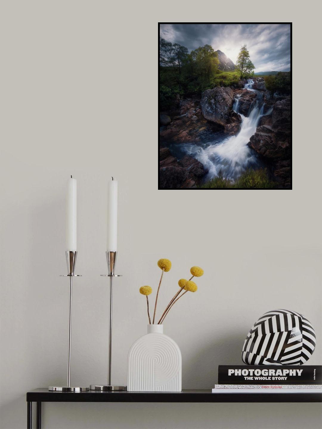 Lonely mountain 3. Poster och Canvastavla