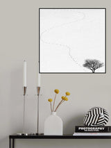 footprint Poster och Canvastavla