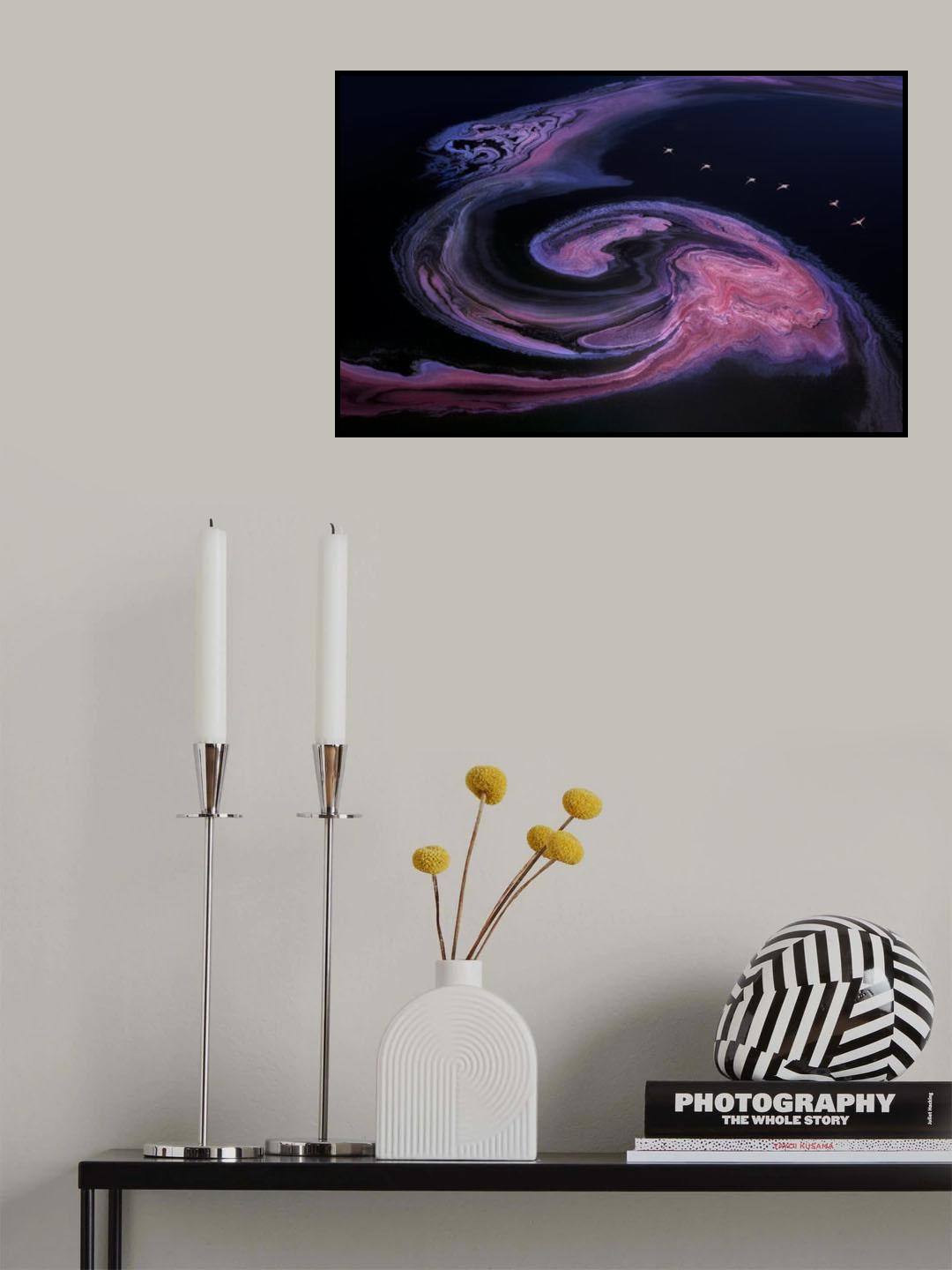 Dancing lake Poster och Canvastavla