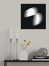 White blurry object 02 Poster och Canvastavla
