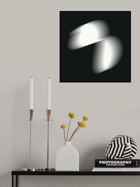 White blurry object 02 Poster och Canvastavla