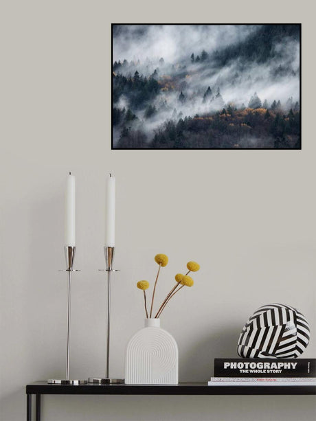 A path of the fog Poster och Canvastavla