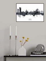 Bonn Germany Skyline Poster och Canvastavla
