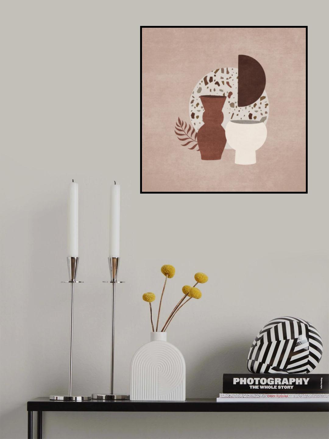 Terrazzo 2 Poster och Canvastavla