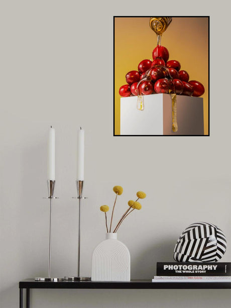 Cranberries with honey Poster och Canvastavla