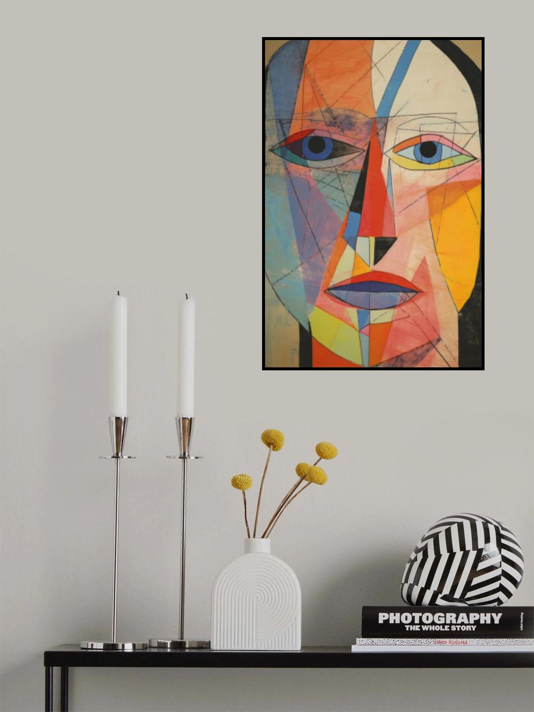 The Face Poster och Canvastavla