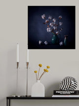 Cotton Flowers Poster och Canvastavla