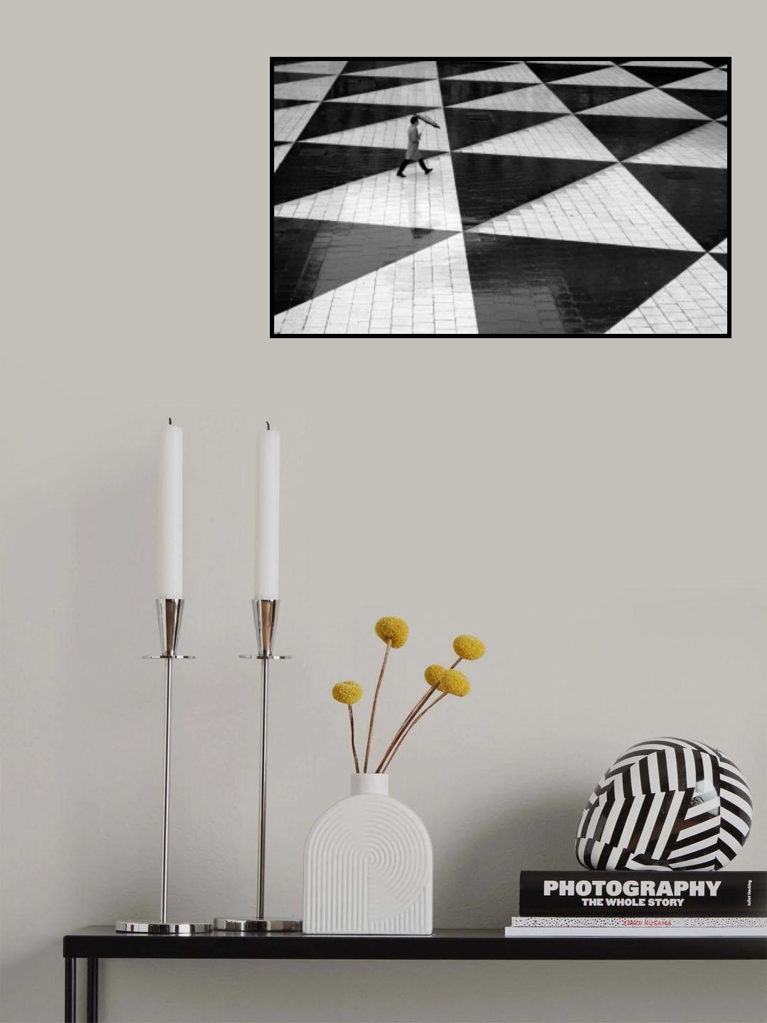 Triangles Poster och Canvastavla
