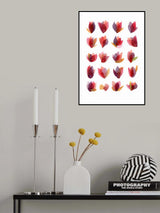 Red Petals Poster och Canvastavla