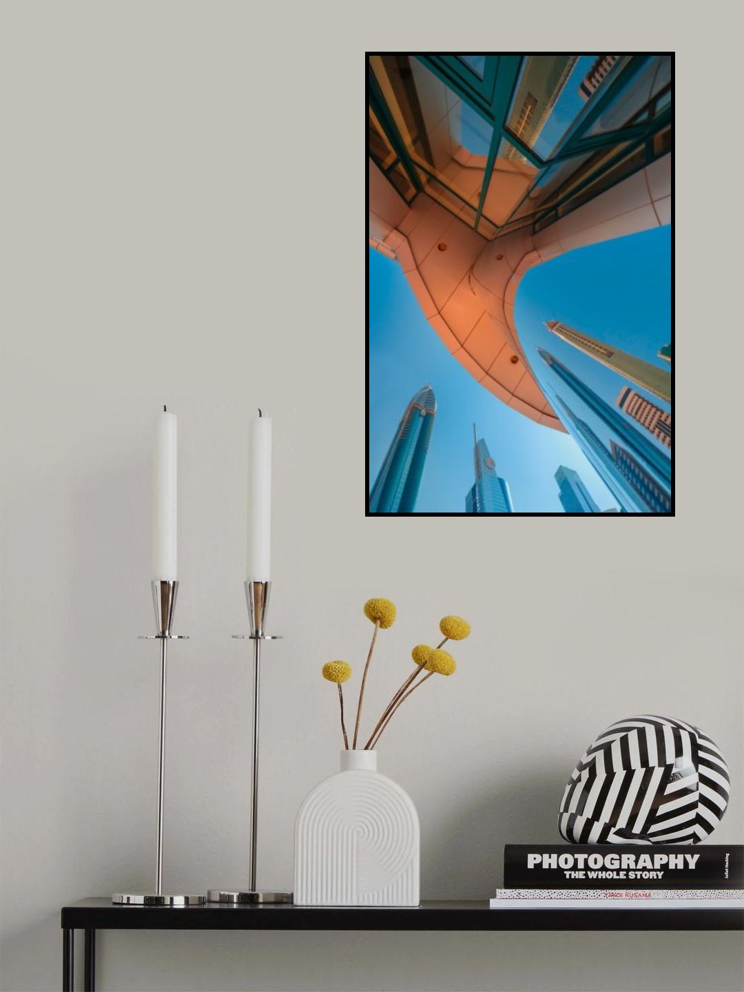 Skylines Poster och Canvastavla