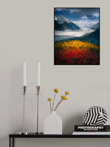 AK Glacier Poster och Canvastavla