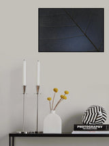 Reuse of a bodhi leaf Poster och Canvastavla
