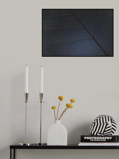 Reuse of a bodhi leaf Poster och Canvastavla