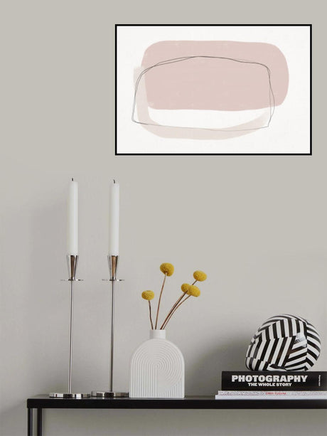 Abstract Bond Poster och Canvastavla