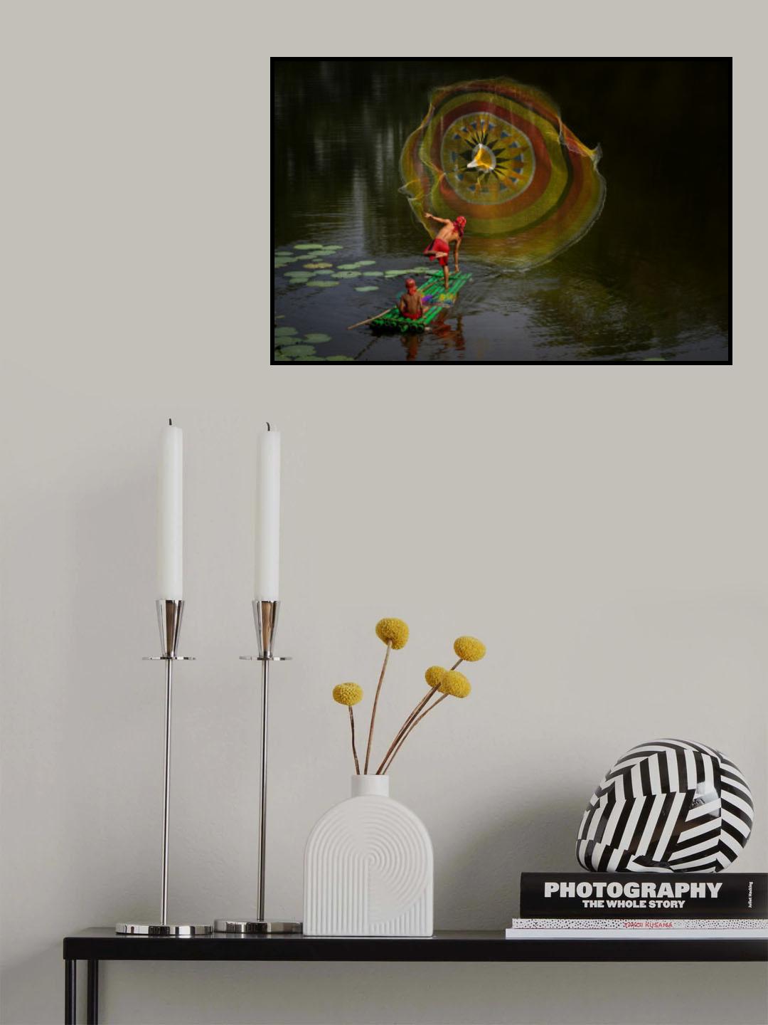 rainbow net Poster och Canvastavla