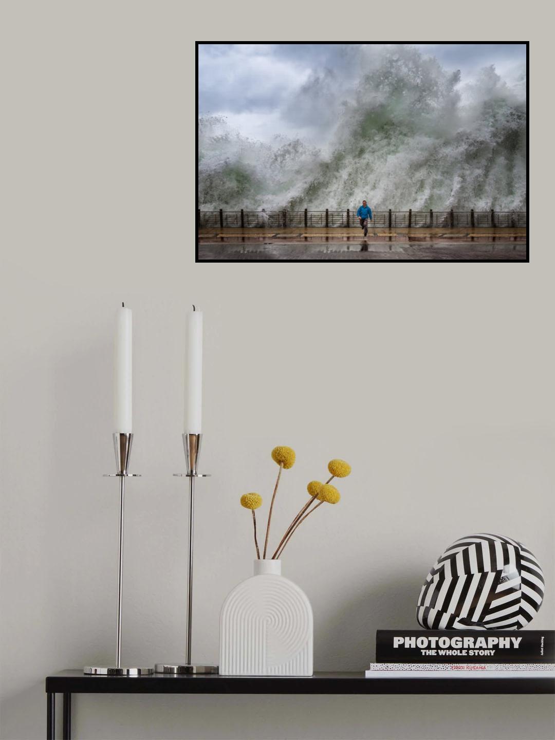 Run Poster och Canvastavla