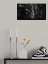Rain in the alley Poster och Canvastavla