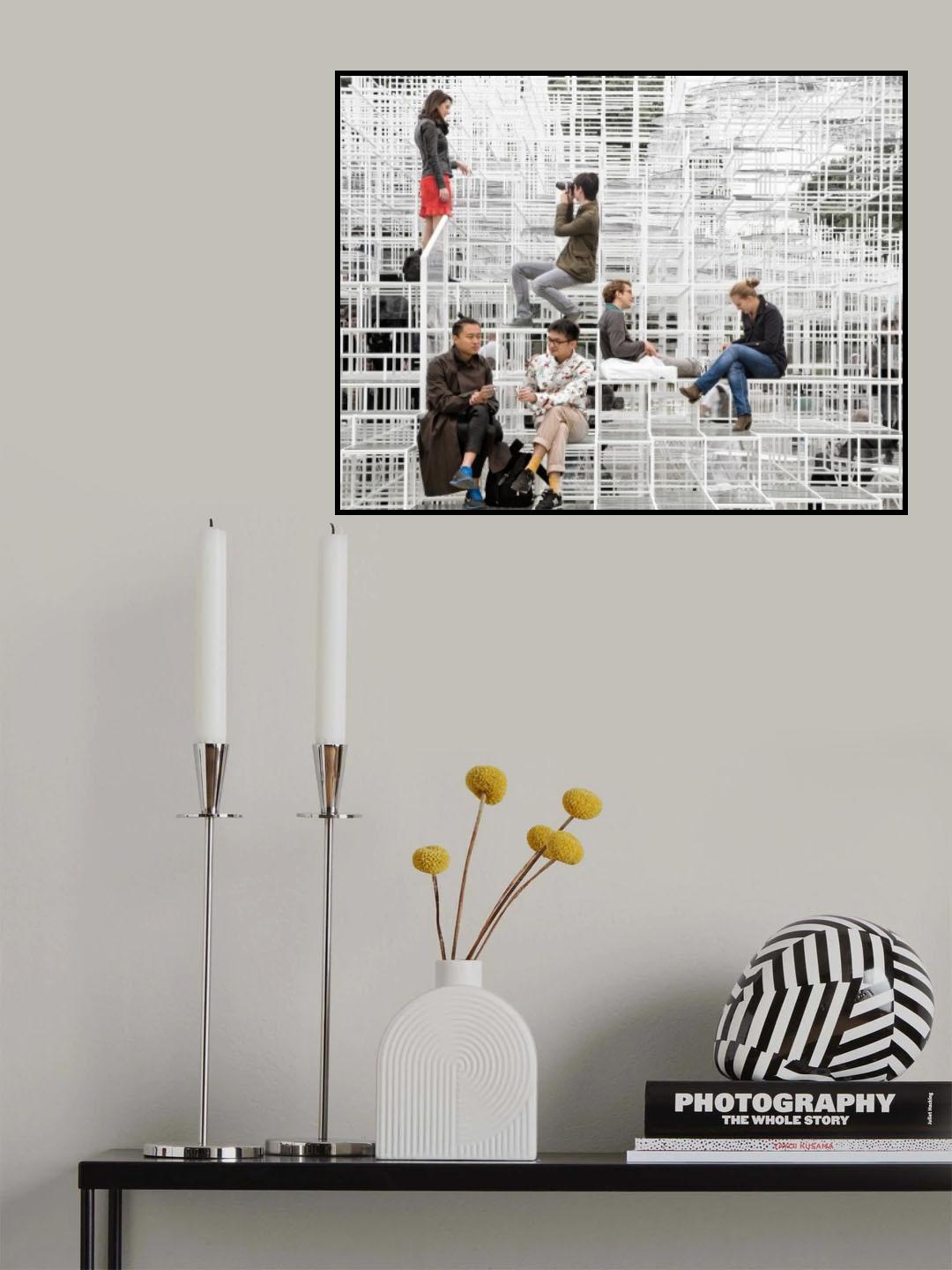 Grid life Poster och Canvastavla